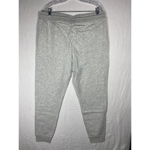 Hurley Jogger Pants Mens  Heather Boxed Relaxed Fleece Size XL Ligth Gray - Picture 5 of 8